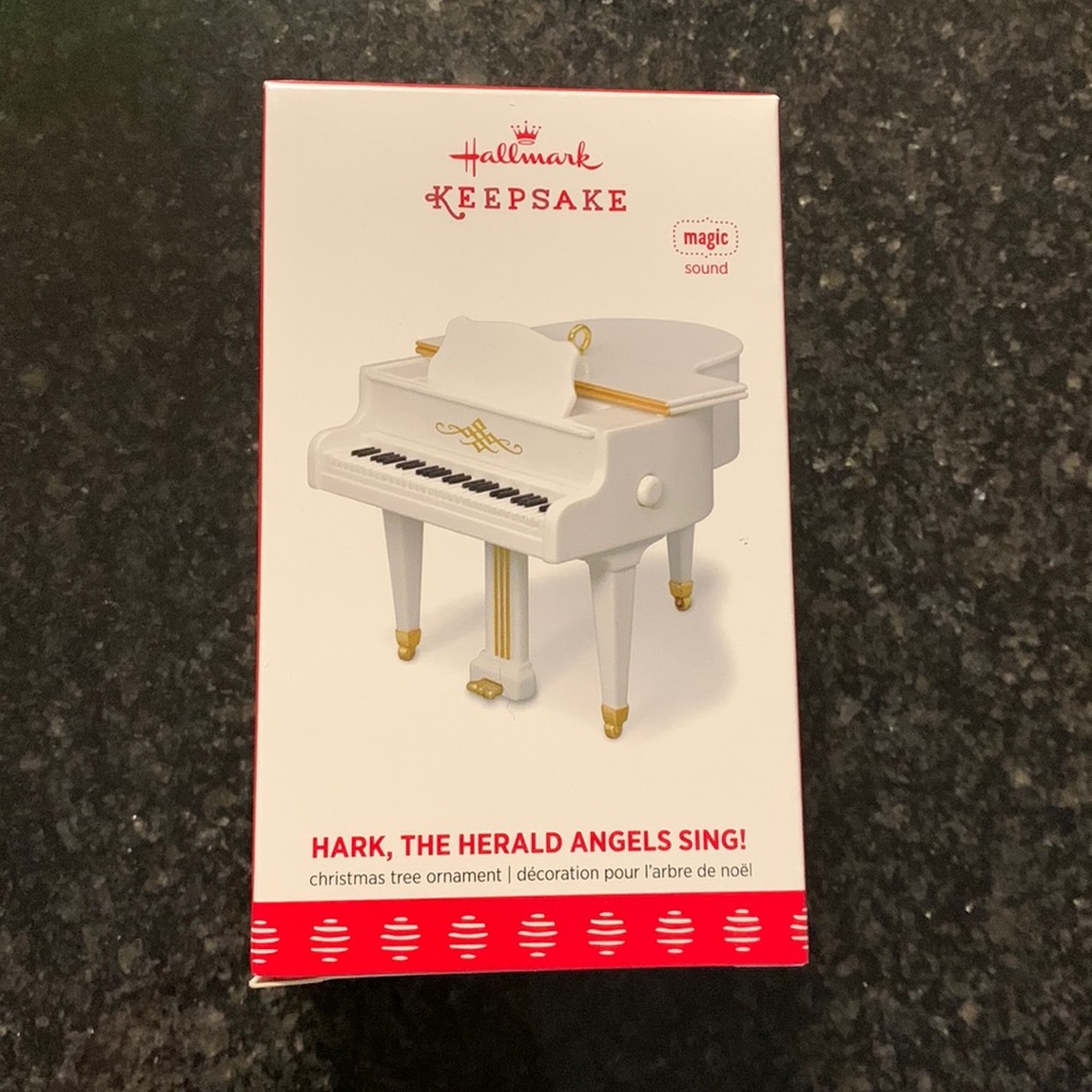 Hallmark Keepsake. Hark, the herald angels sing.